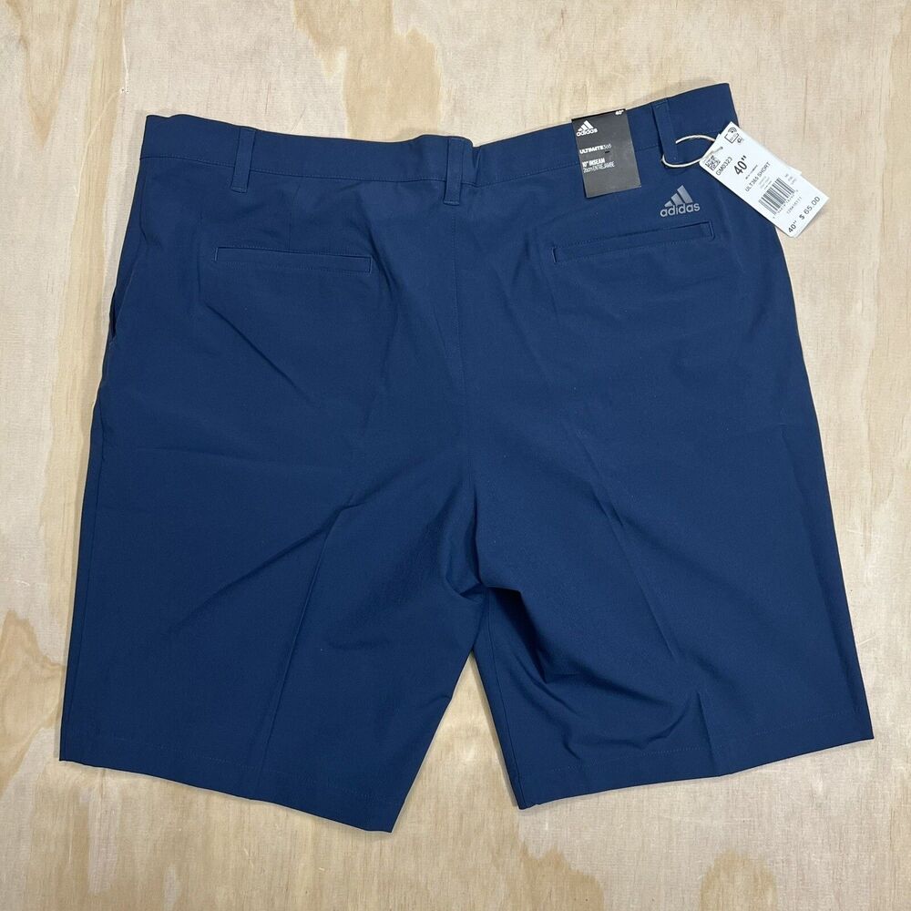 NEW Adidas Ultimate365 10 Inch Core Shorts sz 40 Golf Navy Blue GM0323